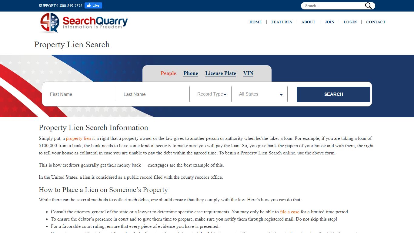 Property Lien Search | View Property Lien Records Online - SearchQuarry